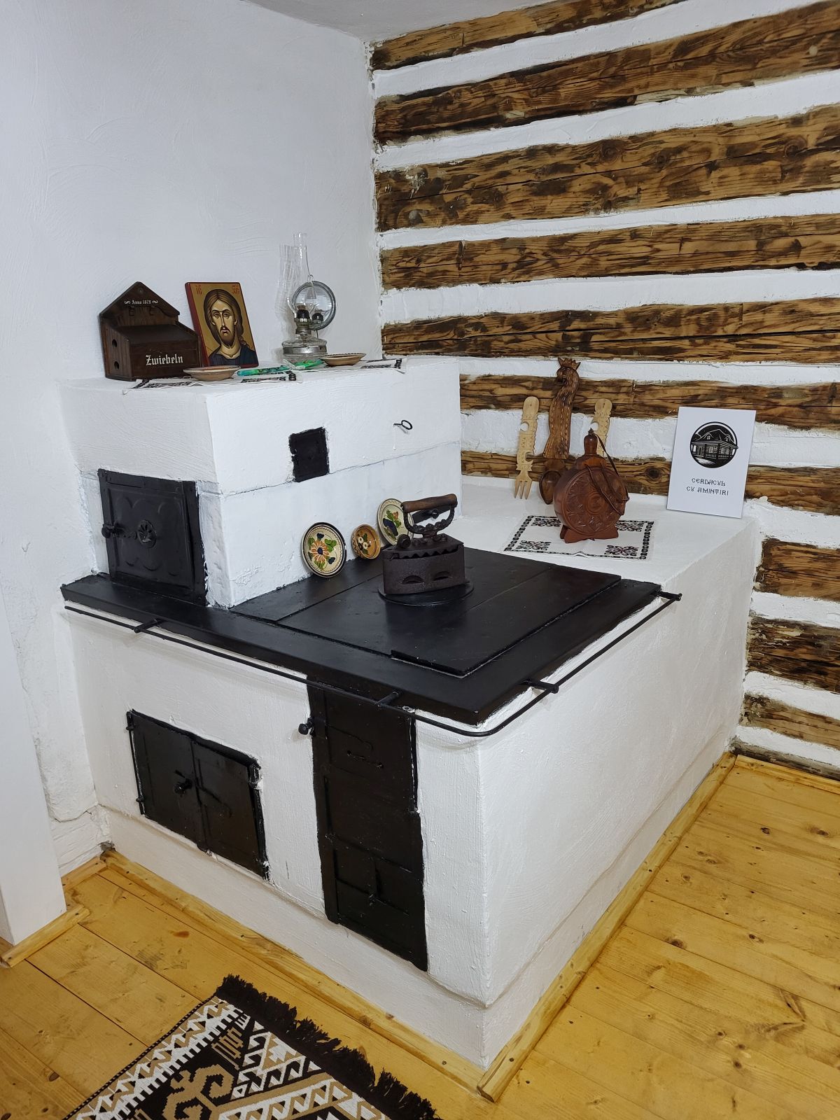 Sobă cu plită și cuptor