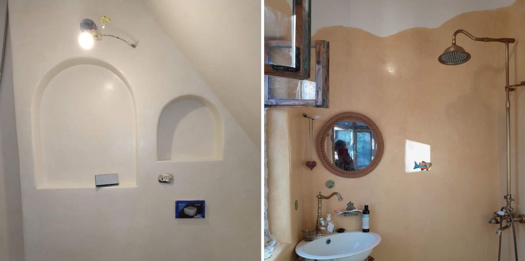 Tadelakt: un finisaj tradițional pentru spații contemporane 7 Tadelakt în baie