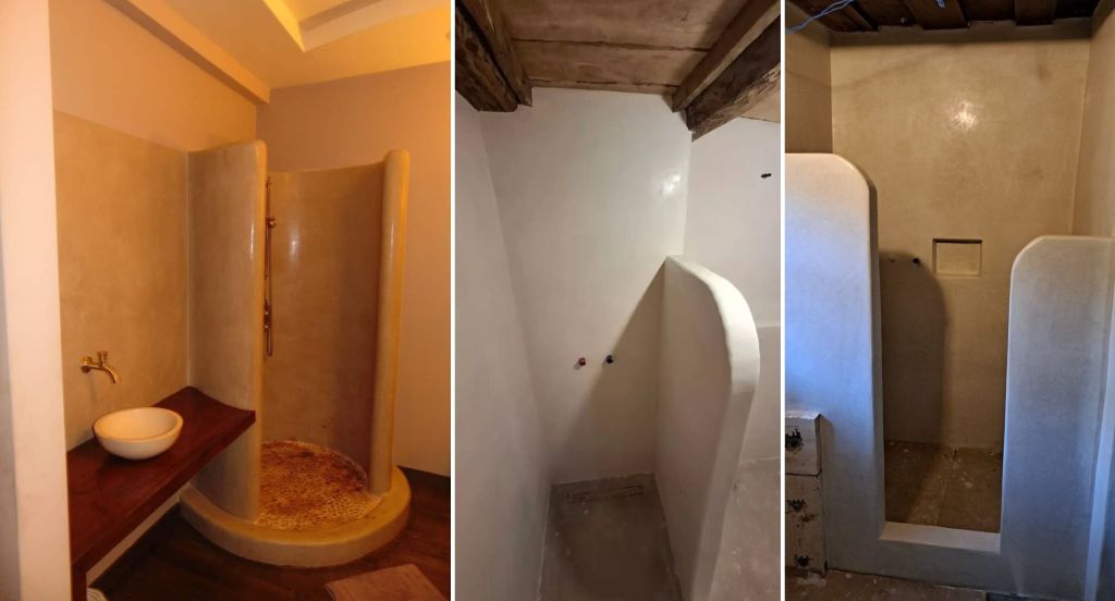 Tadelakt: un finisaj tradițional pentru spații contemporane 9 Tadelakt, forme organice